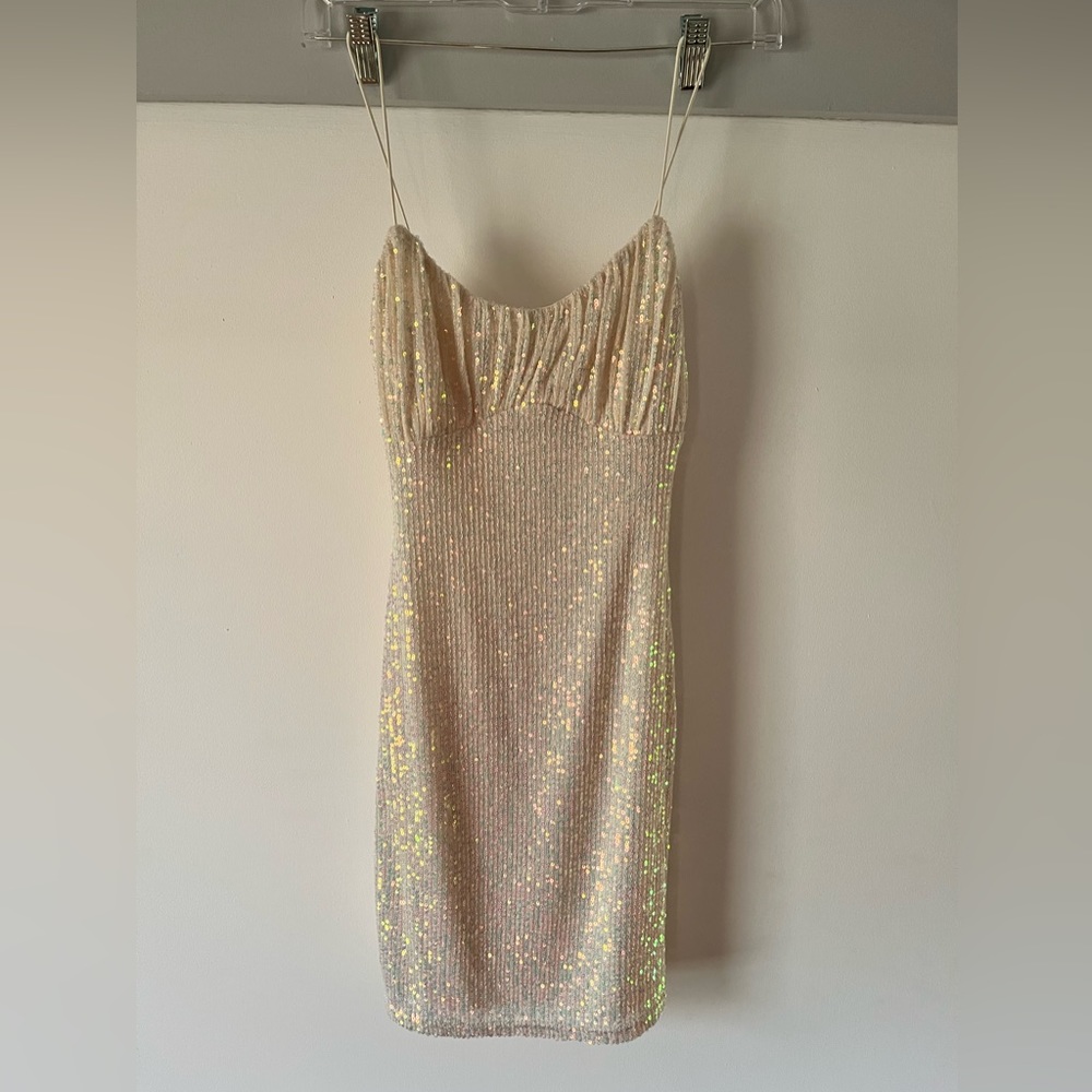Sequin mini dress